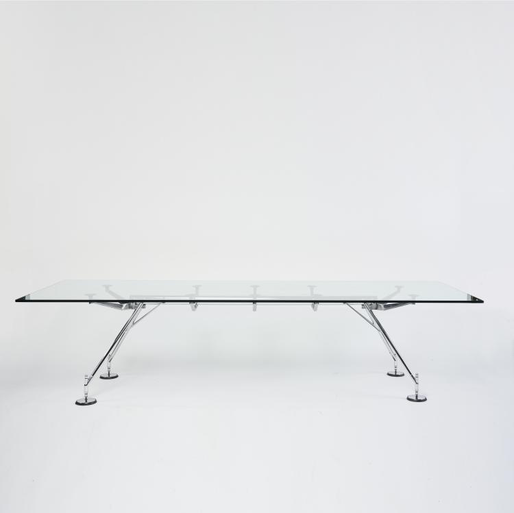 Bild 7 zu Objekt, 'Nomos' conference/dining table, 1986, Norman Foster, Tecno, Mailand, 169A 173