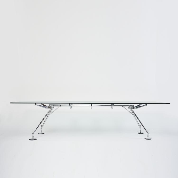 Bild 8 zu Objekt, 'Nomos' conference/dining table, 1986, Norman Foster, Tecno, Mailand, 169A 173