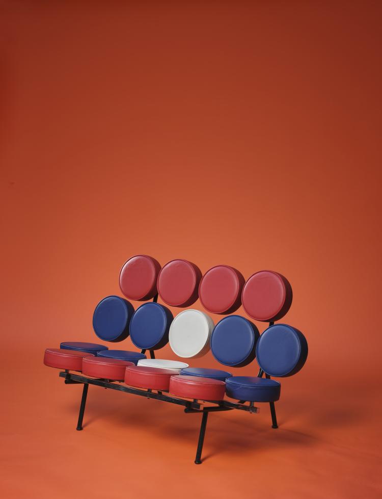 Bild 3 zu Objekt, 'Marshmallow' loveseat, 1956, George Nelson, Vitra Design, Weil am Rhein, 164B 307