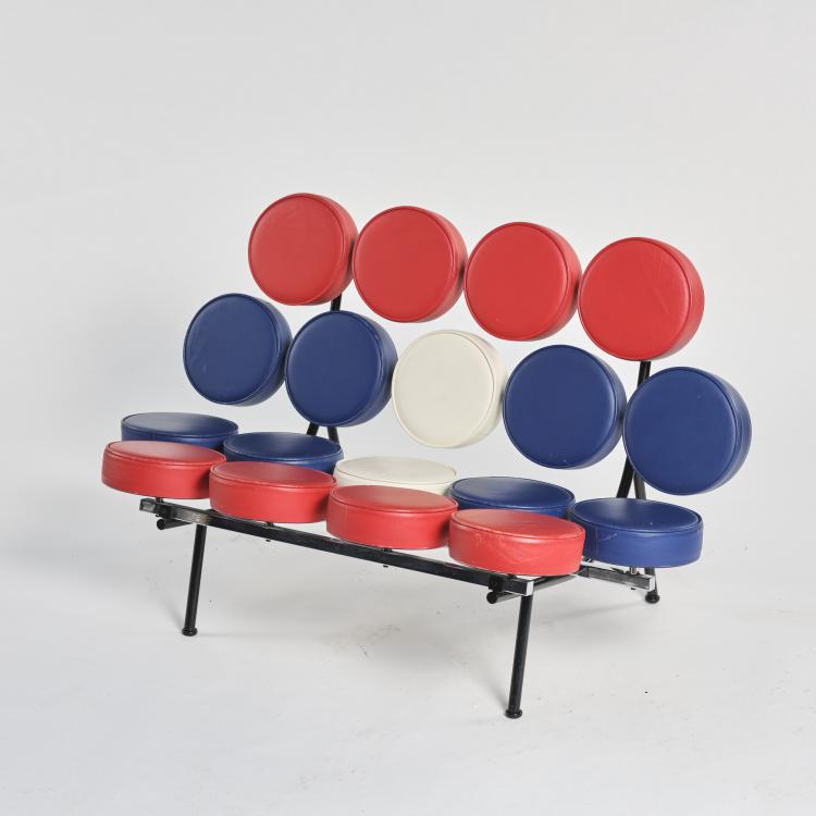 Bild 5 zu Objekt, 'Marshmallow' loveseat, 1956, George Nelson, Vitra Design, Weil am Rhein, 164B 307