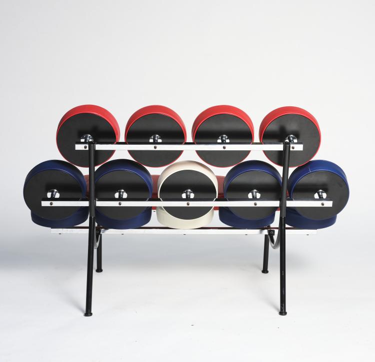 Bild 9 zu Objekt, 'Marshmallow' loveseat, 1956, George Nelson, Vitra Design, Weil am Rhein, 164B 307