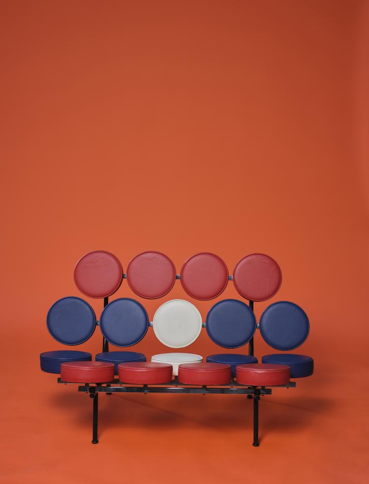 Bild 12 zu Objekt, 'Marshmallow' loveseat, 1956, George Nelson, Vitra Design, Weil am Rhein, 164B 307