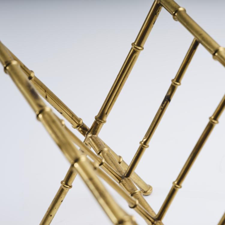 Bild 1 zu Objekt, 2 'Bamboo' side tables and 2 magazine racks, 1970s, Italien, 164A 227