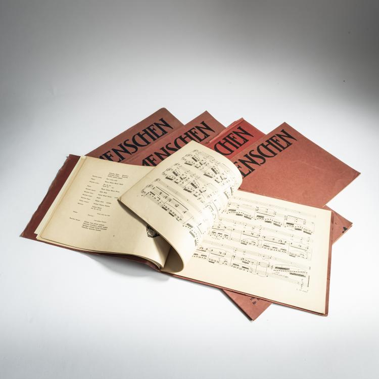 Bild 2 zu Objekt, 7 B&auml;nde 'Menschen - Buchfolge Neuer Kunst', 1919, Dresdner Verlag 1917, 165C 470