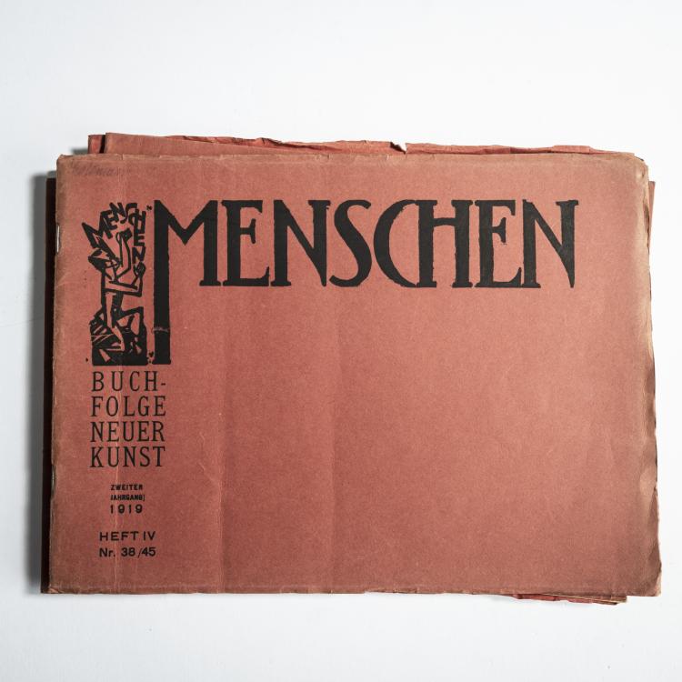 Bild 4 zu Objekt, 7 B&auml;nde 'Menschen - Buchfolge Neuer Kunst', 1919, Dresdner Verlag 1917, 165C 470