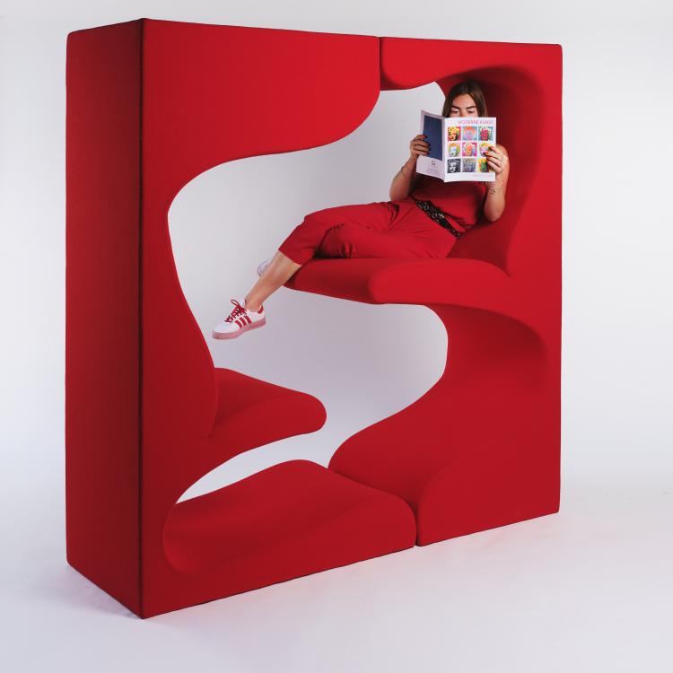 Bild 2 zu Objekt, 'Living Tower', 1968/69, Verner Panton, Fritz Hansen, Kopenhagen, 164B 447