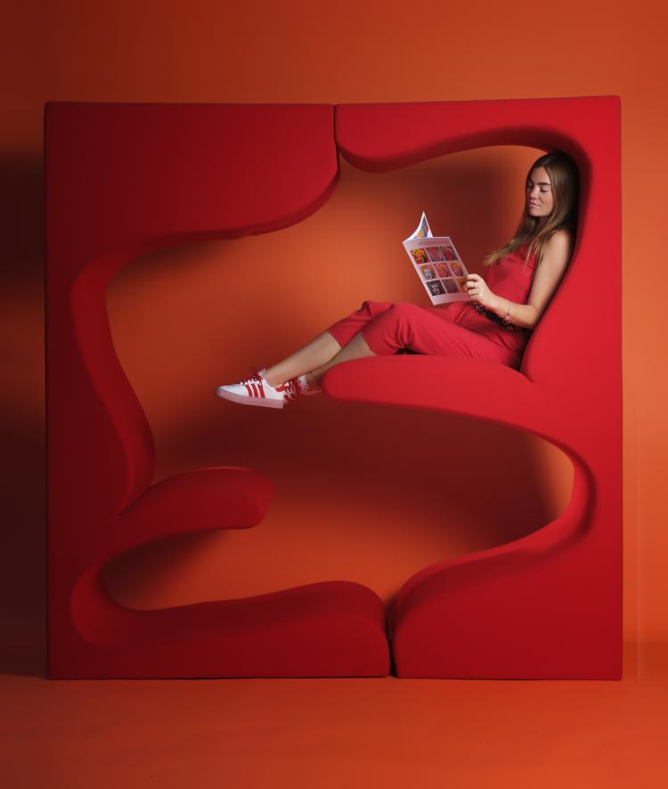 Bild 3 zu Objekt, 'Living Tower', 1968/69, Verner Panton, Fritz Hansen, Kopenhagen, 164B 447