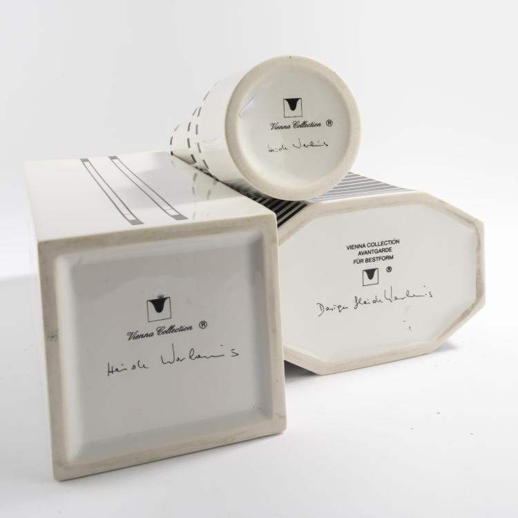 Bild 2 zu Objekt, 3 'Vienna Collection' vases, 1981, Heide Warlamis, Vienna Collection, Wien, 164B 358