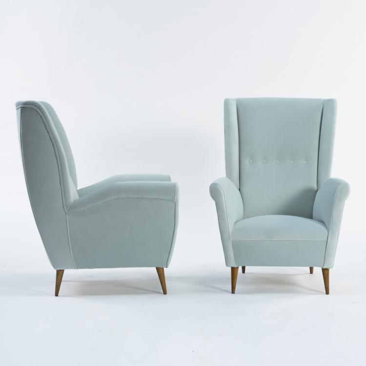 Bild 2 zu Objekt, 2 armchairs, c. 1950, Gio Ponti, Cassina, Mailand, 164A 24