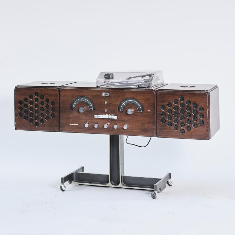 Hauptbild zu Objekt, 'RR-126' stereo system, 1965, Achille Castiglioni, Brionvega, Mailand, 164A 144
