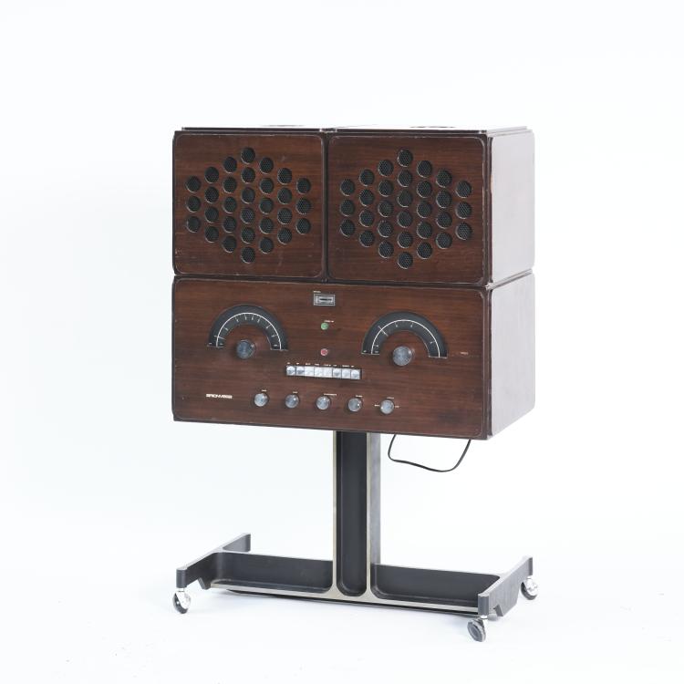 Bild 1 zu Objekt, 'RR-126' stereo system, 1965, Achille Castiglioni, Brionvega, Mailand, 164A 144