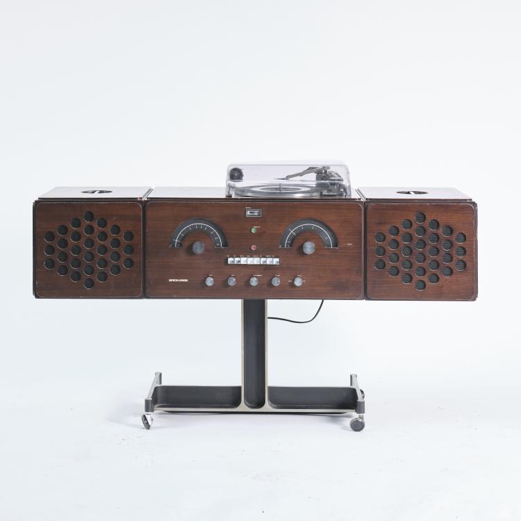 Bild 2 zu Objekt, 'RR-126' stereo system, 1965, Achille Castiglioni, Brionvega, Mailand, 164A 144