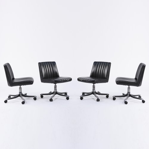 4 'Modus' work chairs, 1972