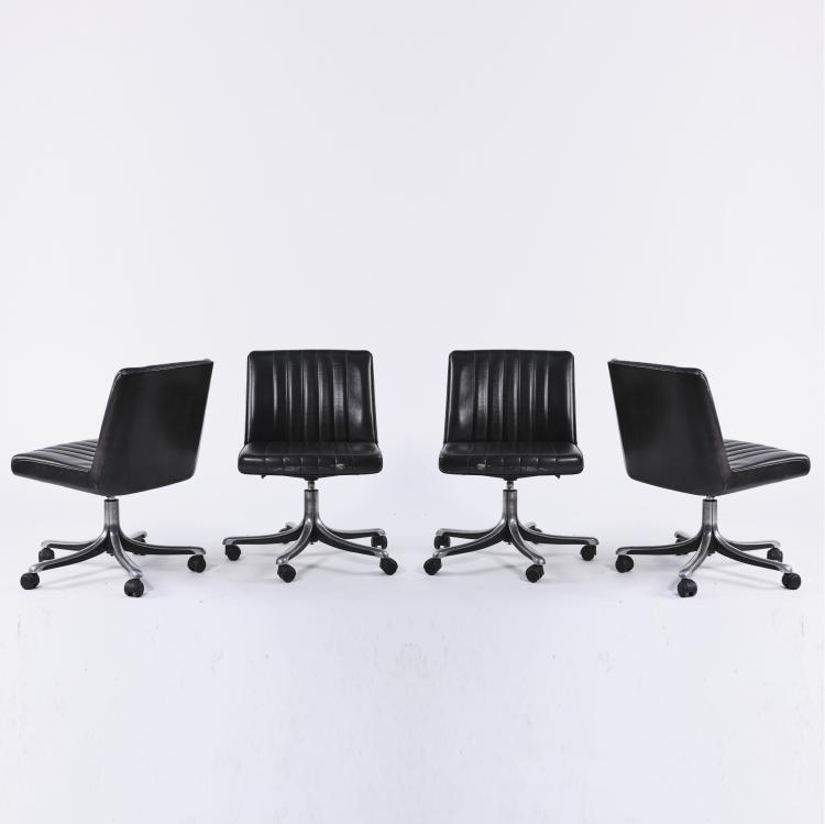 Bild 1 zu Objekt, 4 'Modus' work chairs, 1972, Tecno, Mailand, 164A 221