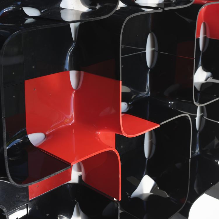 Bild 3 zu Objekt, 'Tide' bookshelf, 2011, Zaha Hadid, Magis, Motta di Livenza, 164B 335