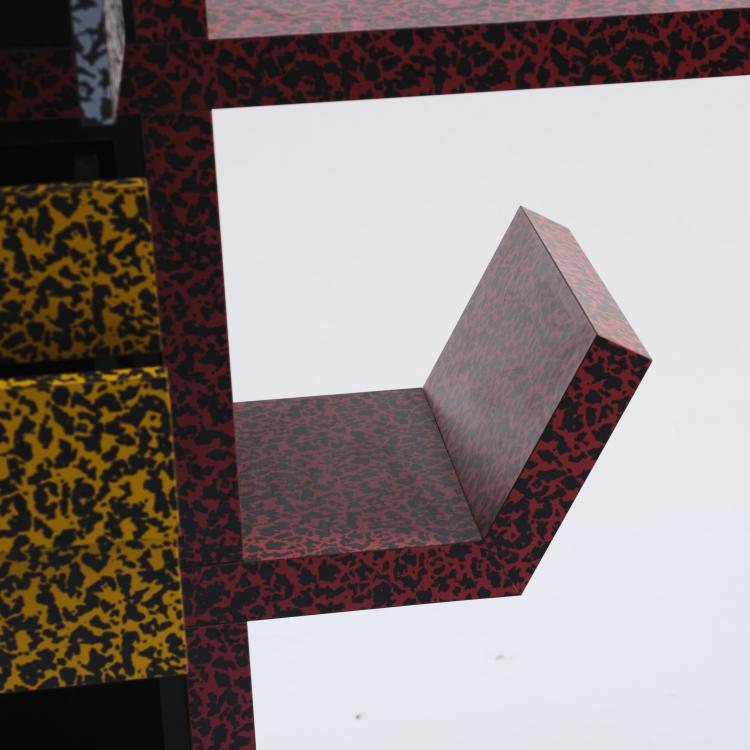 Bild 5 zu Objekt, 'Casablanca' shelf, 1981, Ettore Sottsass, Memphis, Mailand, 164A 258