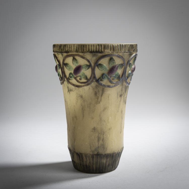 Hauptbild zu Objekt, Vase 'Fruits et Volutes', 1922, Gabriel Argy-Rousseau, Argy-Rousseau, Gabriel, Paris, 165B 66