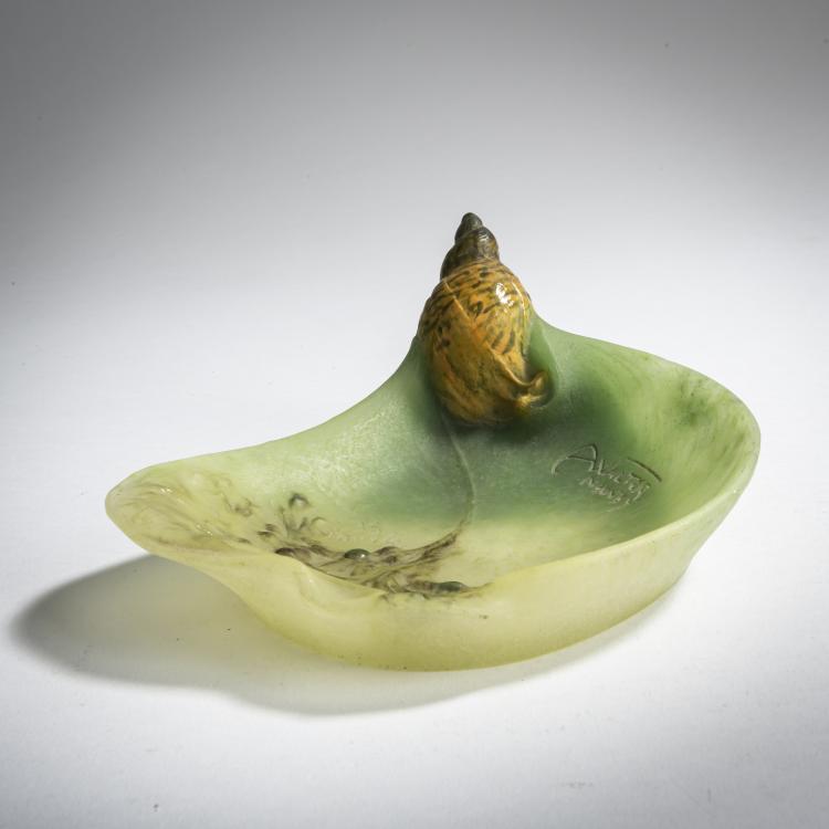 Bild 2 zu Objekt, Vide-poches 'Escargot', 1923, Henri Berg&eacute;, Walter, Amalric, Nancy, 165B 231