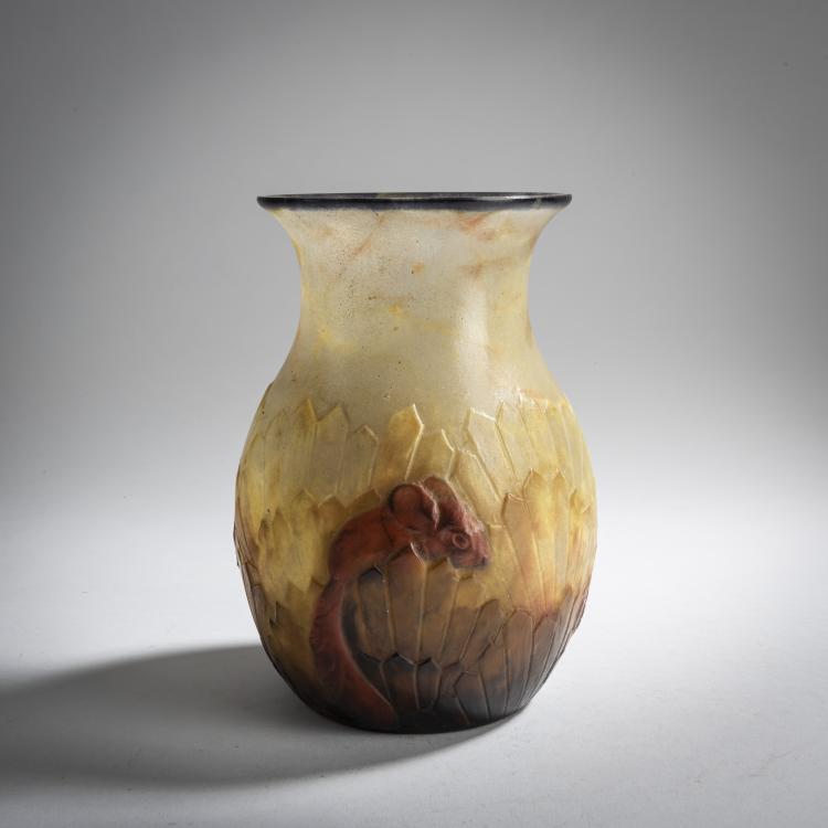 Hauptbild zu Objekt, Vase 'Ecureuil', 1928, Gabriel Argy-Rousseau, Argy-Rousseau, Gabriel, Paris, 165B 72