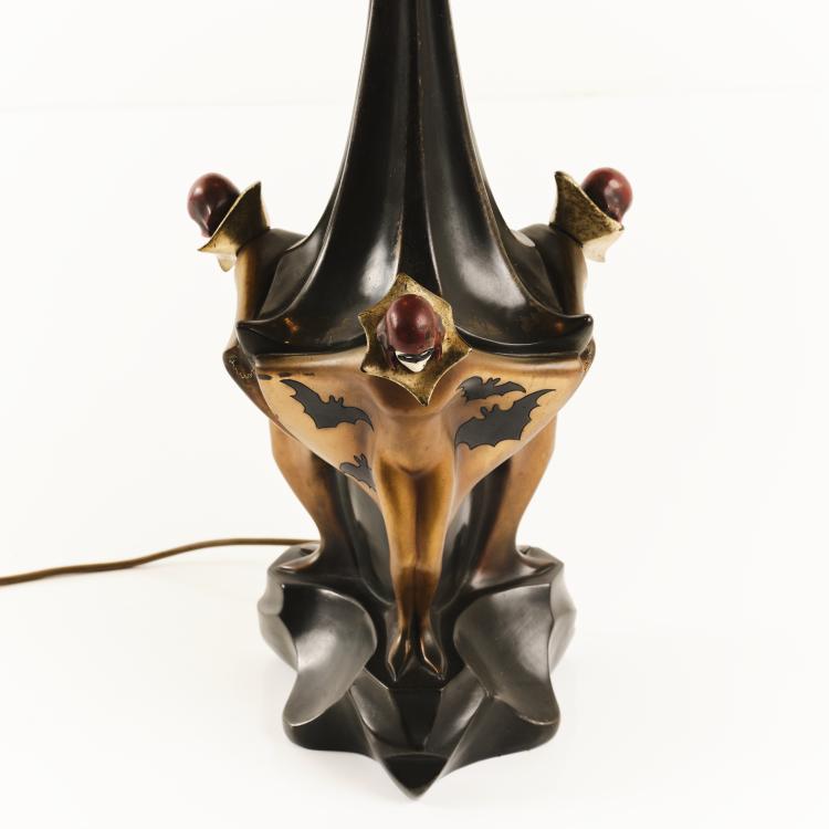 Bild 4 zu Objekt, Tischleuchte 'Fledermaus', um 1928, Roland Paris, 165C 310