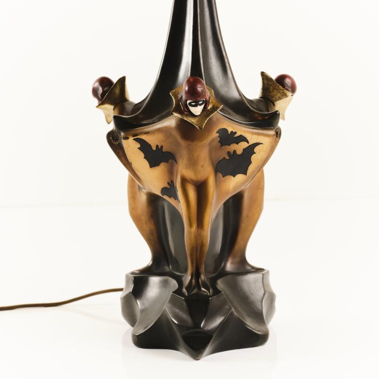 Bild 5 zu Objekt, Tischleuchte 'Fledermaus', um 1928, Roland Paris, 165C 310