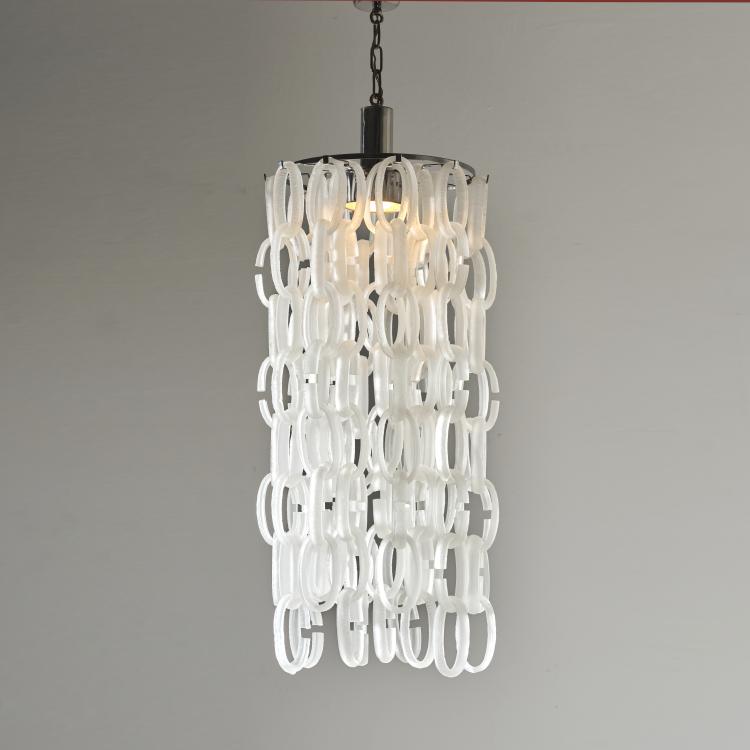 Bild 1 zu Objekt, Ceiling light, 1960s/70s, A.V. Mazzega, Murano (zugeschrieben), 164A 66