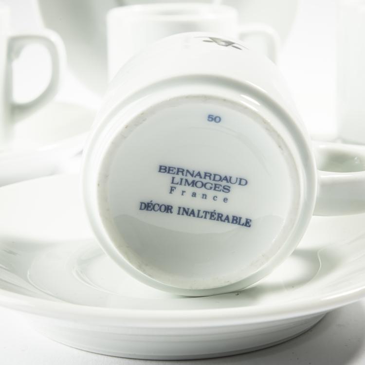 Bild 2 zu Objekt, 4 cups and saucers 'Costes', c. 1982, Bernardaud, L. & Cie., Limoges, 164B 484