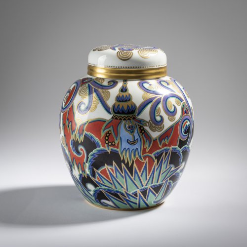 Vase with cover, 1921