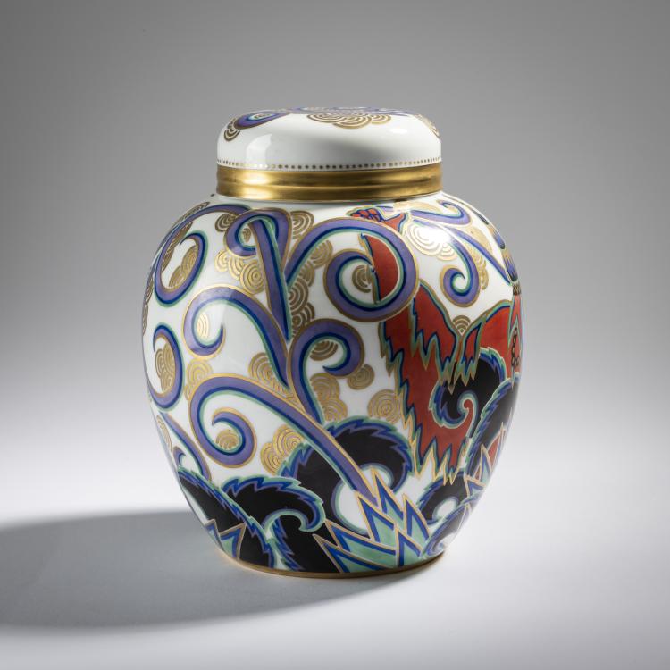 Bild 1 zu Objekt, Vase with cover, 1921, Kurt Wendler, Rosenthal, Selb, 165C 398