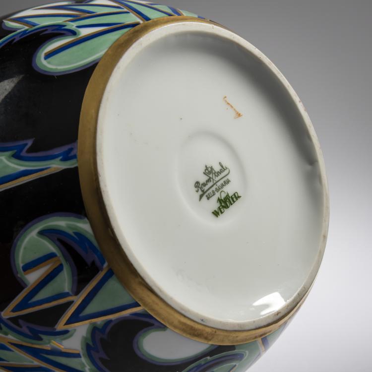 Bild 4 zu Objekt, Vase with cover, 1921, Kurt Wendler, Rosenthal, Selb, 165C 398