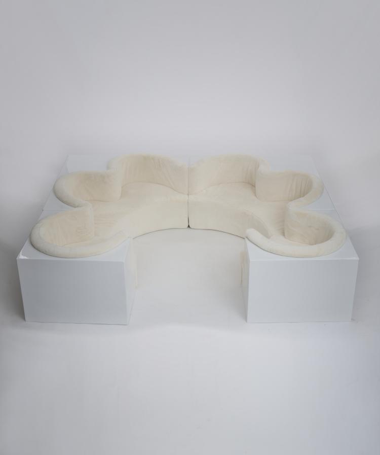 Hauptbild zu Objekt, 'Safari' modular seating, 1967, Poltronova, Pistoia, 166A 102