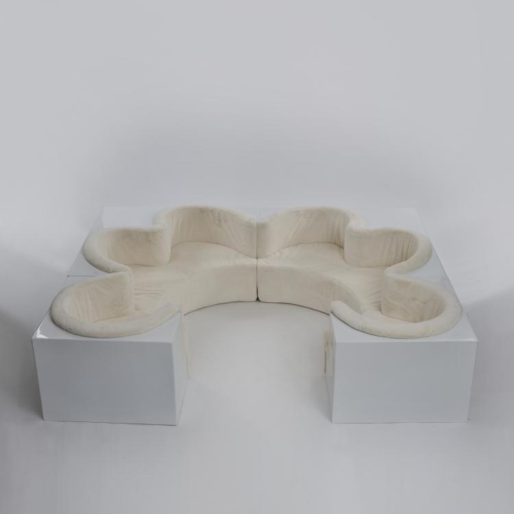 Bild 1 zu Objekt, 'Safari' modular seating, 1967, Poltronova, Pistoia, 166A 102