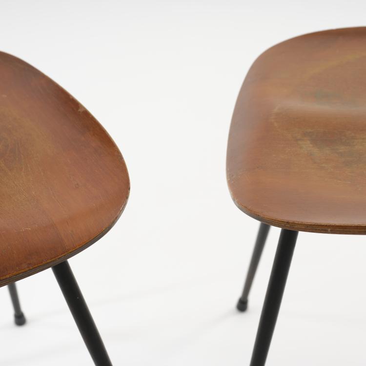 Bild 2 zu Objekt, 4 chairs, c. 1958, Carlo Ratti (attributed), Industria Legni Curvati, Lissone, 164A 59