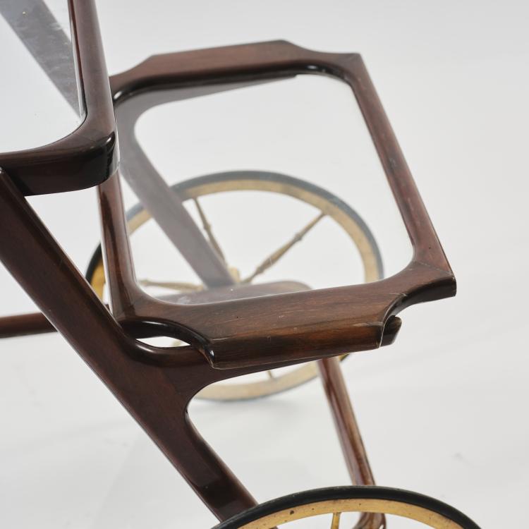 Bild 4 zu Objekt, Serving trolley, c. 1955, Cesare Lacca (attributed), Italien, 164A 42