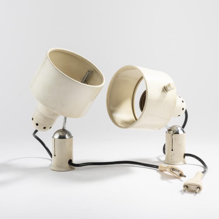 Bild 1 zu Objekt, 2 sconces, 1950s, Stilnovo, Mailand (zugeschrieben), 164A 25