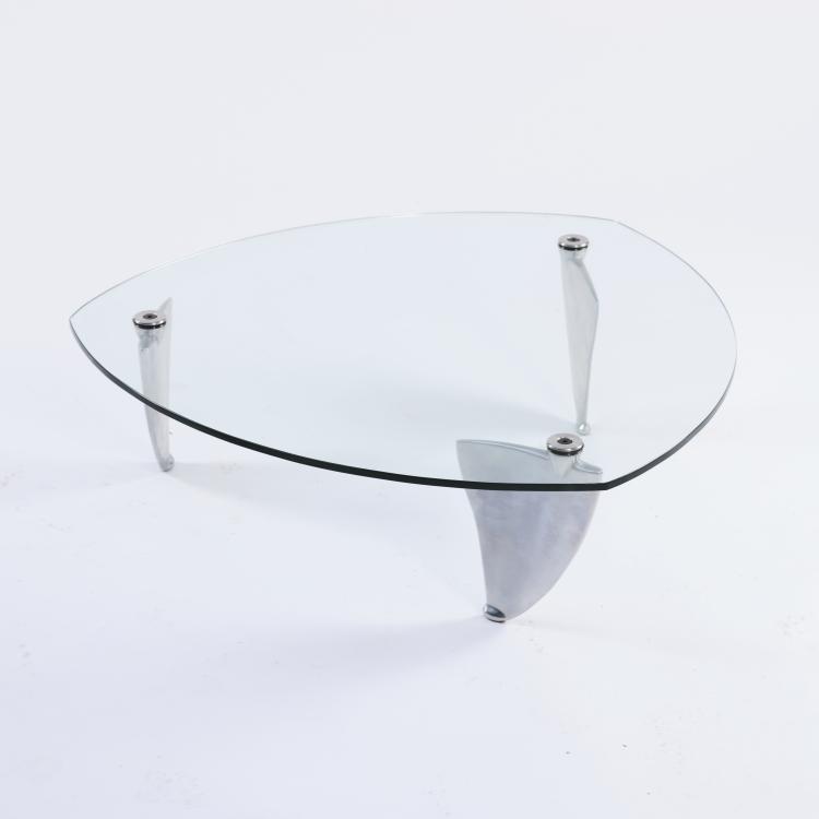 Hauptbild zu Objekt, 'Flipper' coffee table, 1987, Matthew Hilton, SCP, London, 164B 321