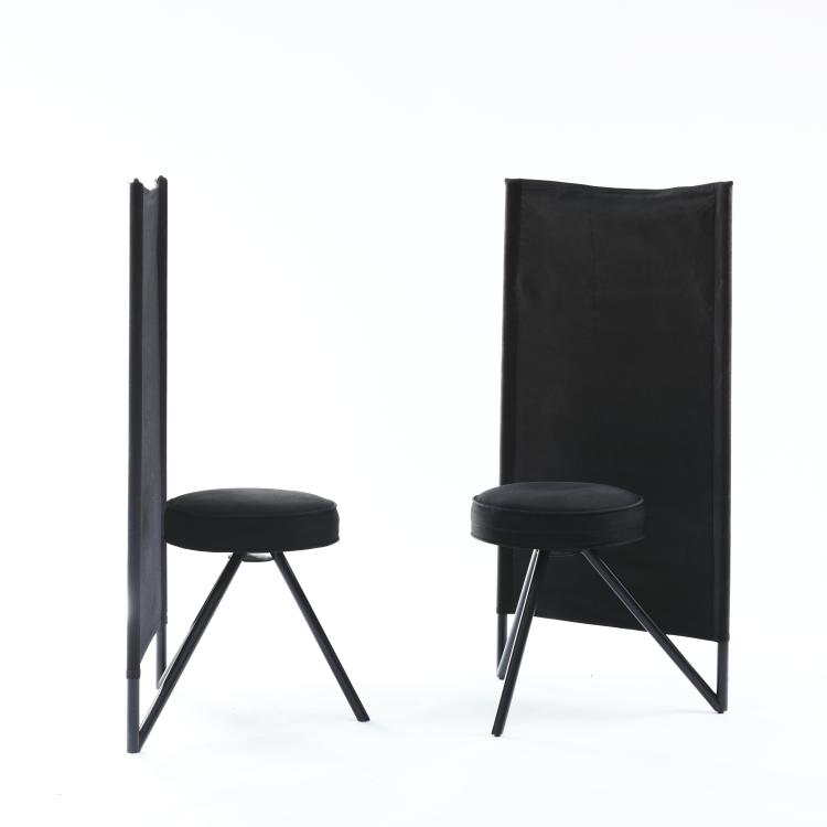 Bild 2 zu Objekt, 2 'Miss Wirt' chairs, 1982, Philippe Starck, Disform, Barcelona, 164B 483