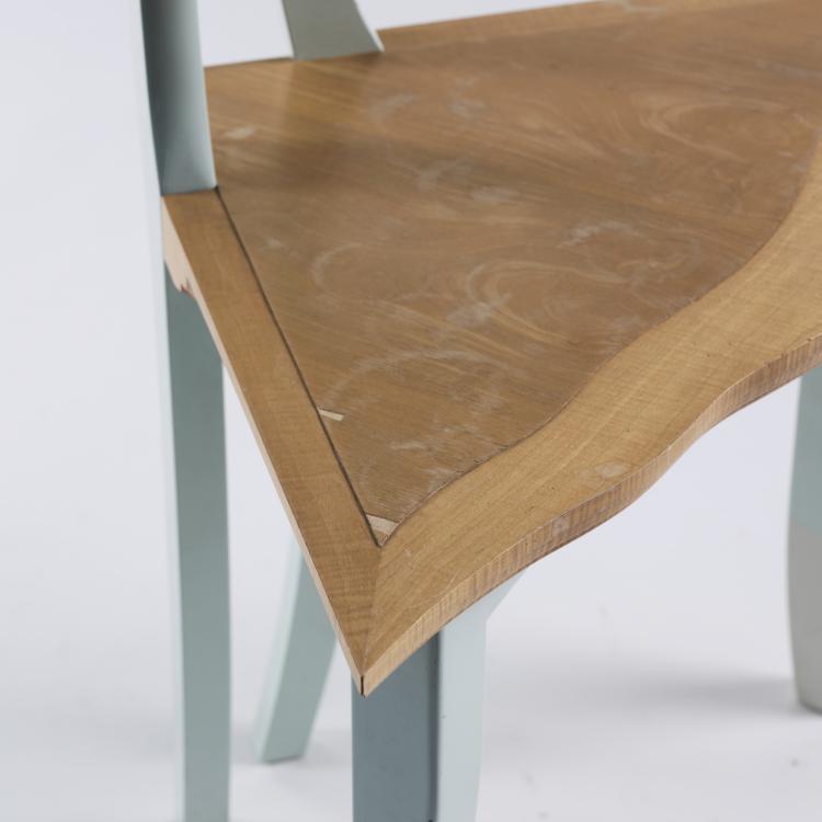 Bild 6 zu Objekt, 'Gudrun am Leineufer' chair from the pre-series, 1984, Bořek &Scaron;&iacute;pek, M&ouml;belwerkstatt Cremer & Cremer, Eschweiler, 164B 319