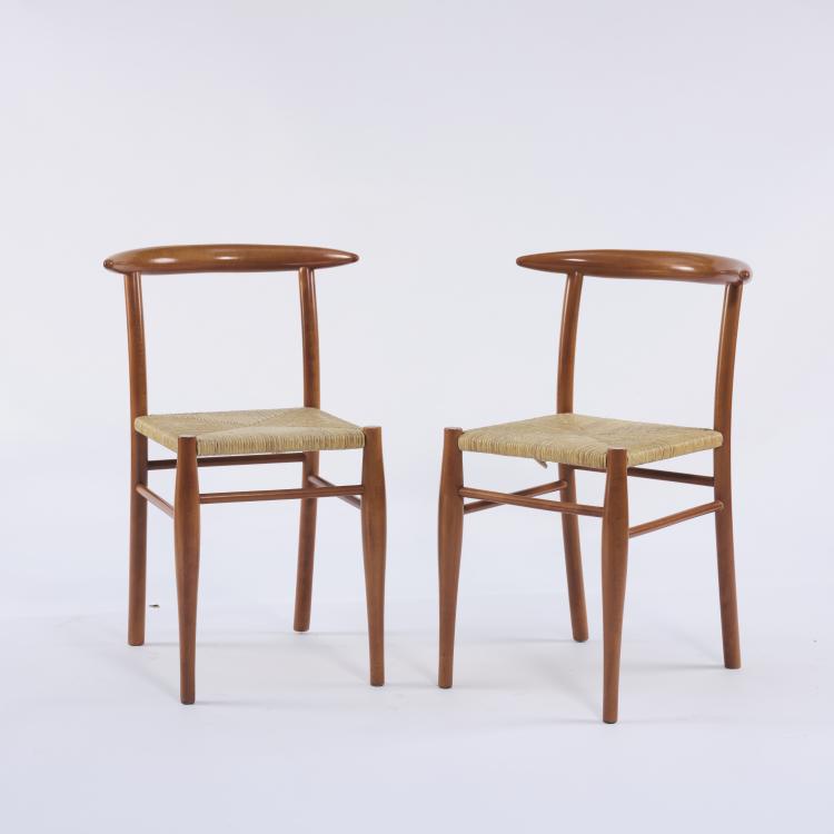Hauptbild zu Objekt, 2 'Tessa Nature' chairs, 1989, Philippe Starck, Driade, Caorso, 164B 490