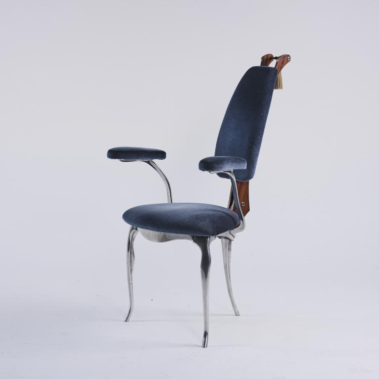 Hauptbild zu Objekt, 'Reggenza' armchair, c. 1988, Toni Cordero, Morphos Acerbis International Division, Bergamo, 164A 261