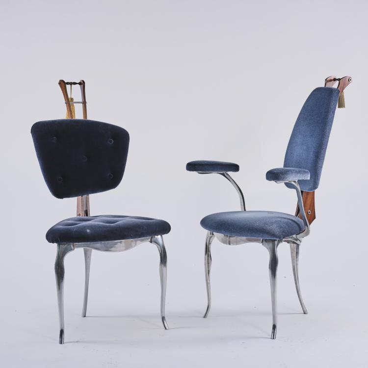 Bild 7 zu Objekt, 'Reggenza' armchair, c. 1988, Toni Cordero, Morphos Acerbis International Division, Bergamo, 164A 261