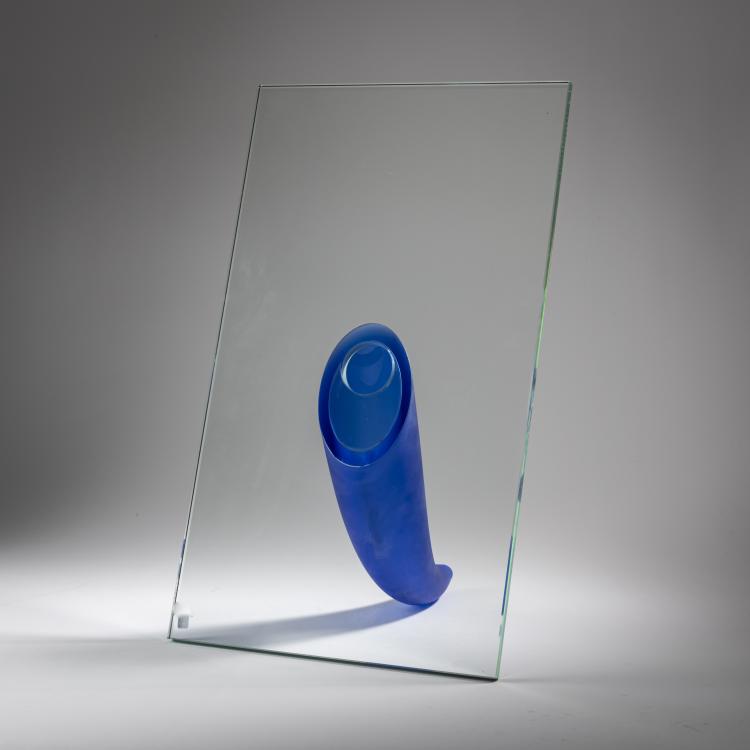 Hauptbild zu Objekt, 'Etranget&eacute;' sculpture / vase, 1988, Philippe Starck, Daum, Paris, 164B 488