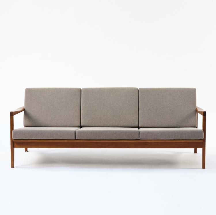 Bild 1 zu Objekt, Three seater sofa, c. 1960, Svante Skogh, AB Engens Fabriker, &Ouml;rkelljunga, 164B 433