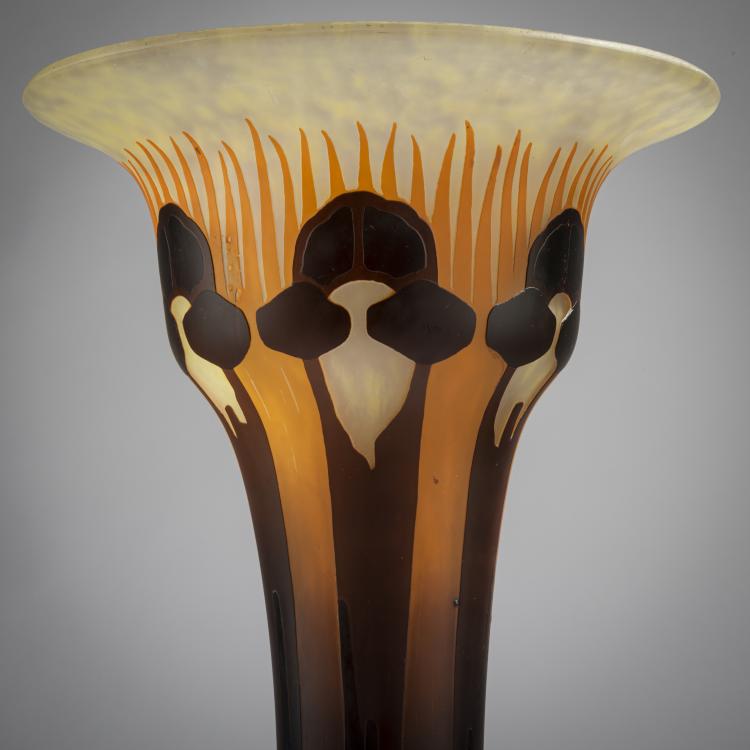 Bild 2 zu Objekt, Tall vase, 1918-22, Schneider, Epinay-sur-Seine, 165B 199