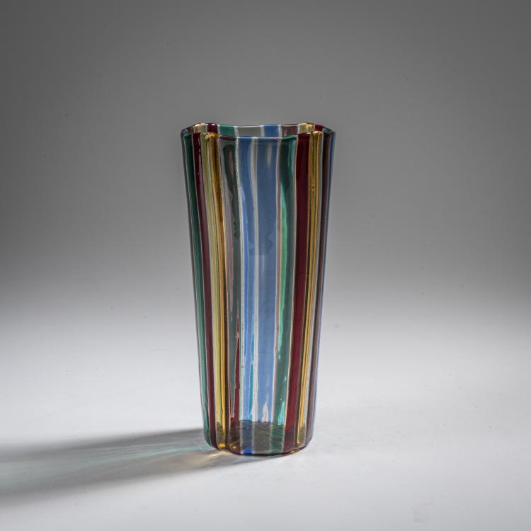 Hauptbild zu Objekt, Bechervase, 1955, Gio Ponti, Venini & C., Murano, 164C 575