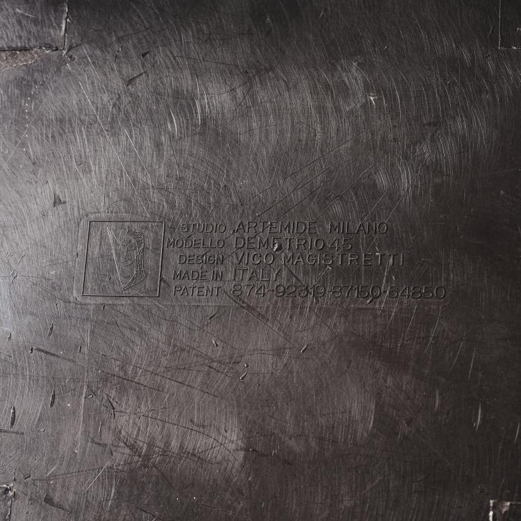 Bild 2 zu Objekt, 'Demetrio 45' coffee table, 1966 with 3 'Selene' chairs, 1969, Vico Magistretti, Artemide, Mailand, 164A 127