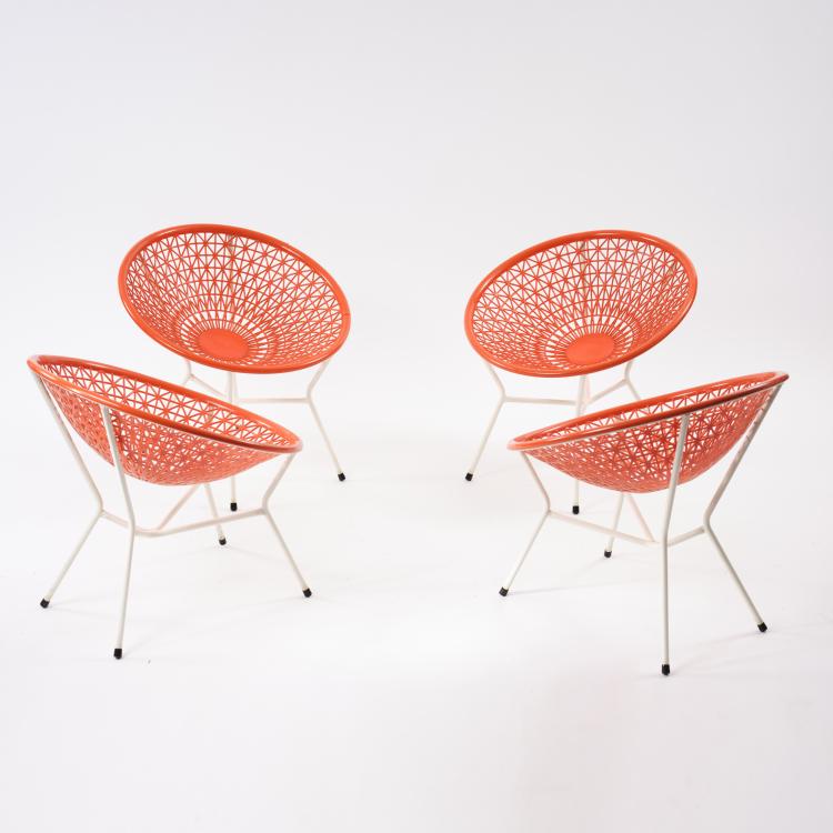 Bild 1 zu Objekt, 4 garden chairs, c. 1965, Italien, 164A 104