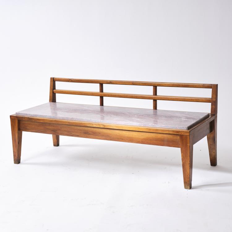 Bild 1 zu Objekt, Bench / luggage bench 'Hotel Baglioni', 1940s, Italien, 164A 4