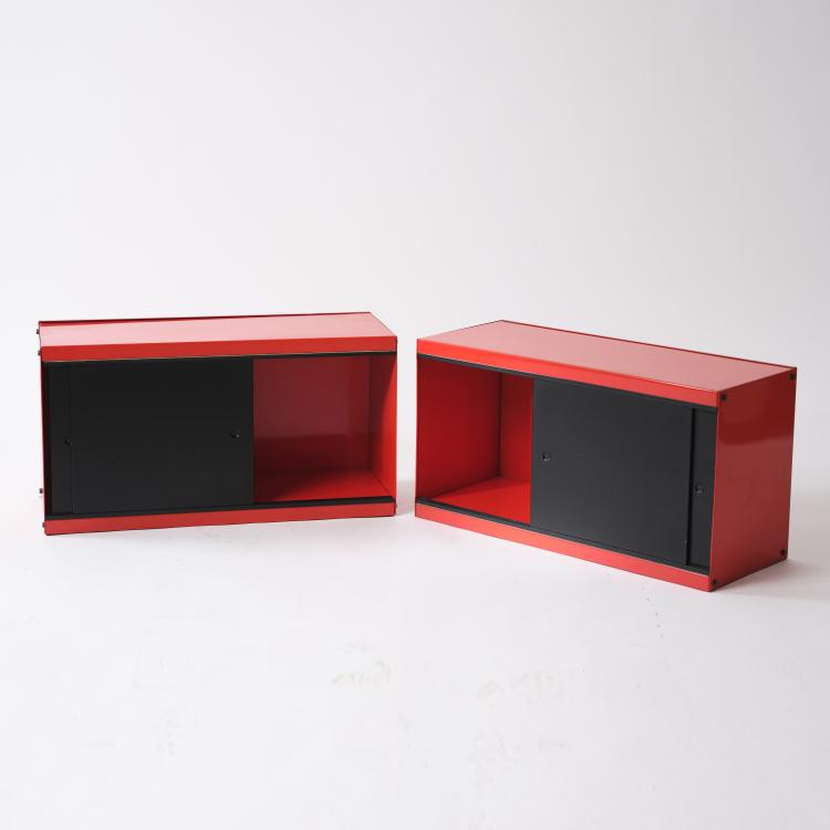 Hauptbild zu Objekt, 2 wall boards, 1960s, Italien, 164A 105