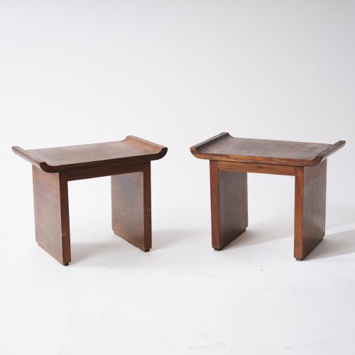 2 stools, c. 1930